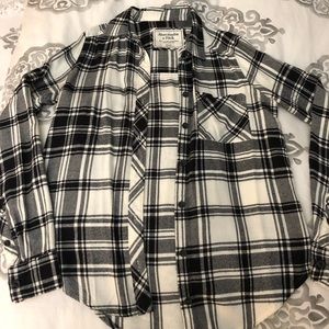 Abercrombie & Fitch Flannel Top